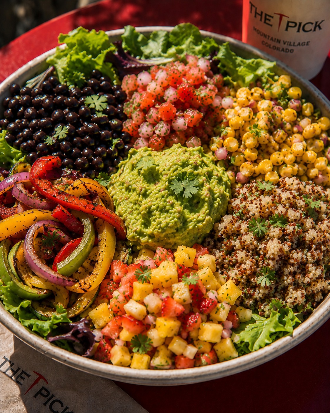 Grass Eater vegetarian bowl from The Pick