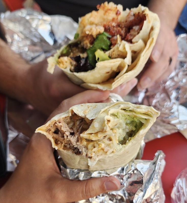 Burrito from The Pick, reviewed by Nomad Life